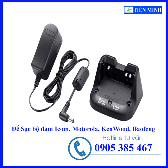 ĐẾ SẠC BỘ ĐÀM MOTOROLA, ICOM, KENWOOD, BAOFENG
