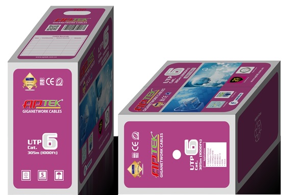 Cáp mạng Cat 6e Aptek tại Đà Nẵng