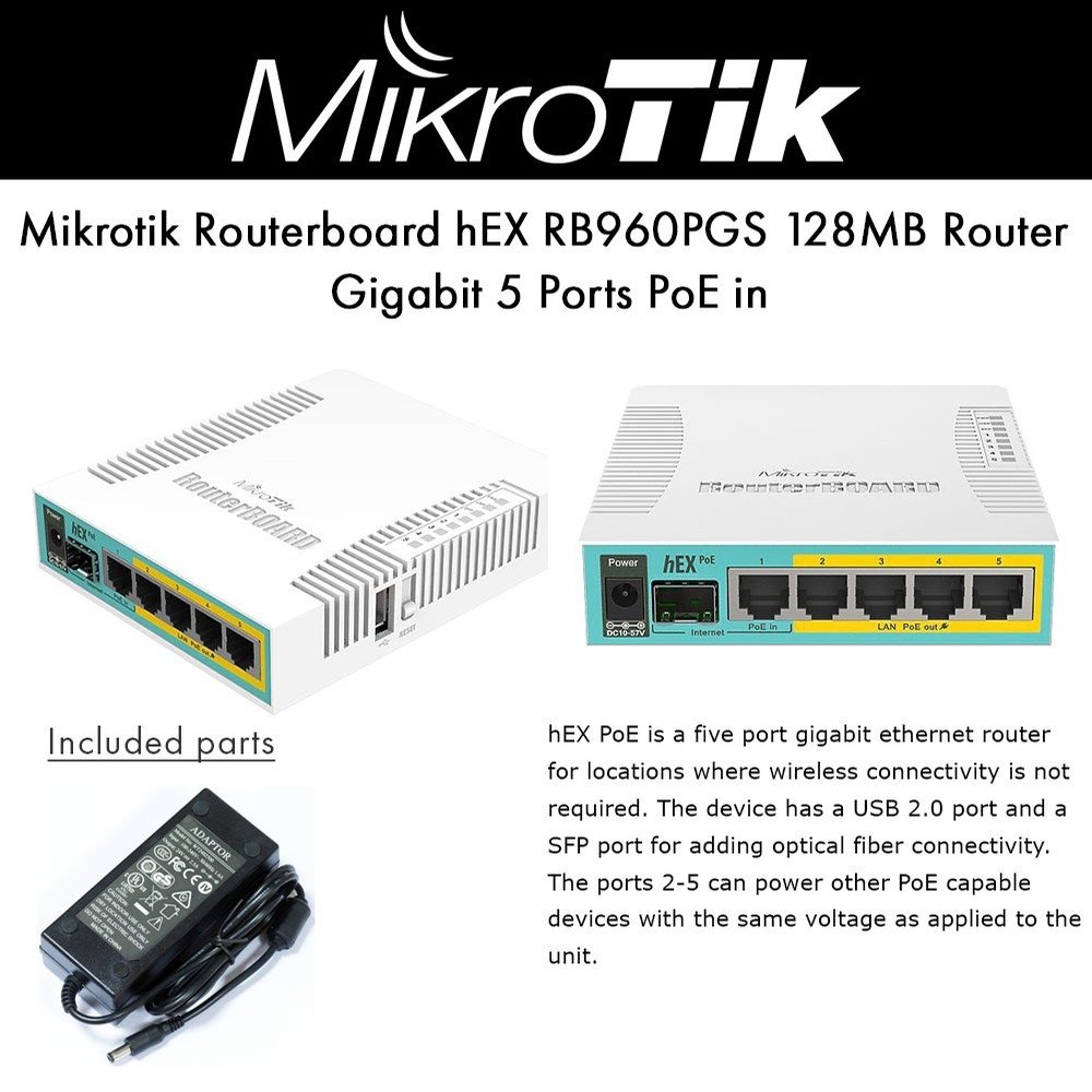  Mikrotik RB750r2 (hEX lite)