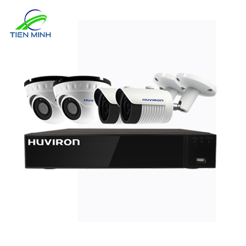 BỘ KIT CAMERA HUVIRON F-Kit4POE