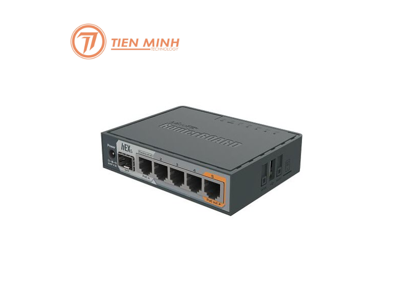 Mikrotik 760iGS Chịu tải 100 - 150 thiết bị