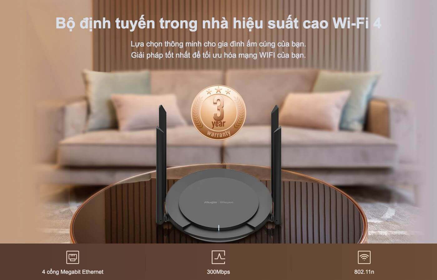 Thiết bị phát wifi RG-EW300 PRO