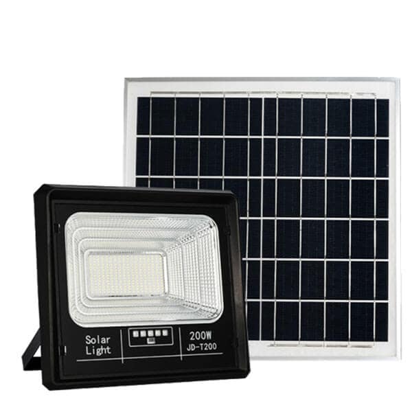 Đèn pha JinDian JD-T200 năng lượng mặt trời 200W 