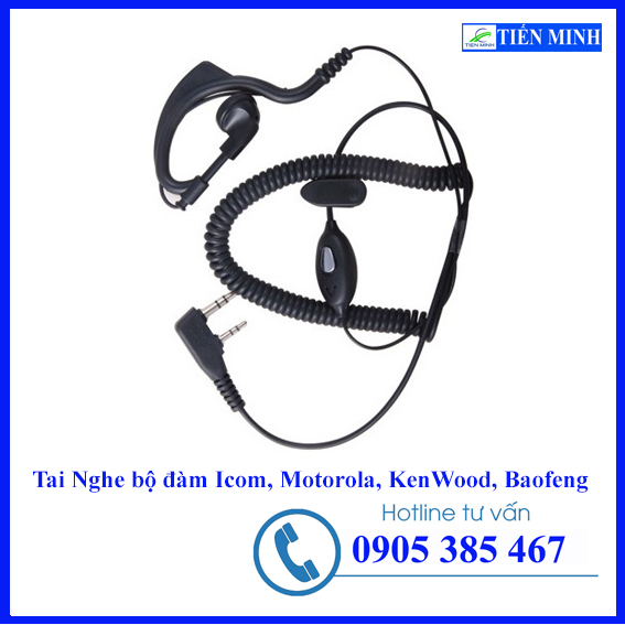 TAI NGHE BỘ ĐÀM ICOM, MOTOROLA, KENWOOD, BAOFENG